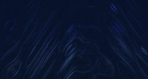 Brushed silk strands flowing in deep navy blue Stock Illustration