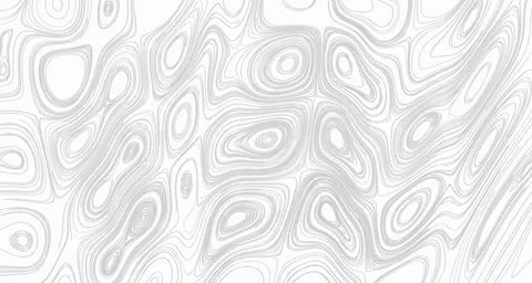 Brushed silk strands following a flow field Stock Illustration