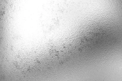 Brushed silver metallic wall surface, abstract texture background Stock Illustration