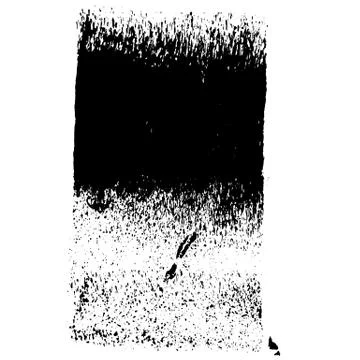 Brushed splatter Stock Illustration