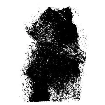 Brushed splatter  스톡 일러스트