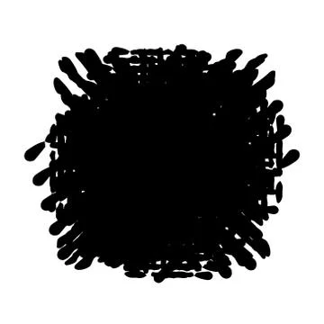 Brushed Stroke Banner Stockillustratie