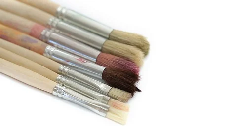 Brushes 02 Stock Footage 106512342
