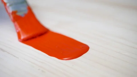 Brushes and paint 4k UHD. Stock Footage 83312375
