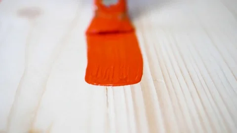 Brushes and paint 4k UHD. Stock Footage 83312692