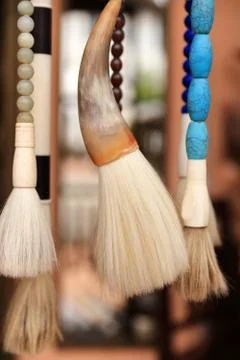 Brushes-laos Stock Photos