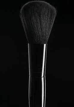 Brushes for a make-up Stock Photos
