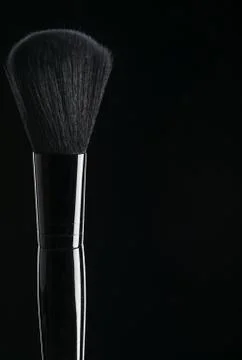 Brushes for a make-up Stock Photos