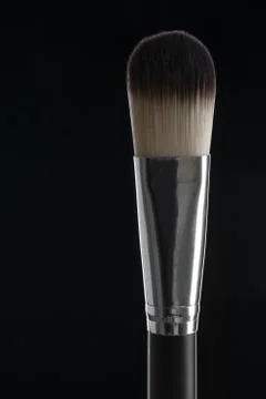 Brushes for a make-up Foto stock