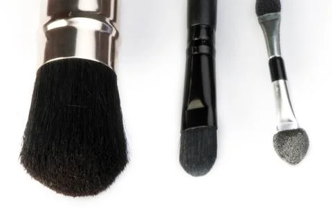 Brushes for makeup Stock Photos