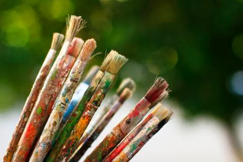  Brushes for painting     Stock Photos