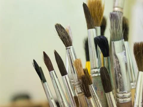 Brushes 스톡 사진