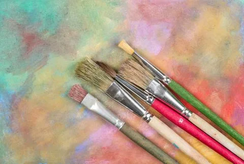 Brushes Foto stock