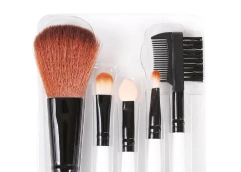 Brushes set Stock Photos