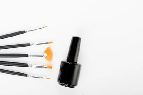 Brushes for varnish Stock Photos