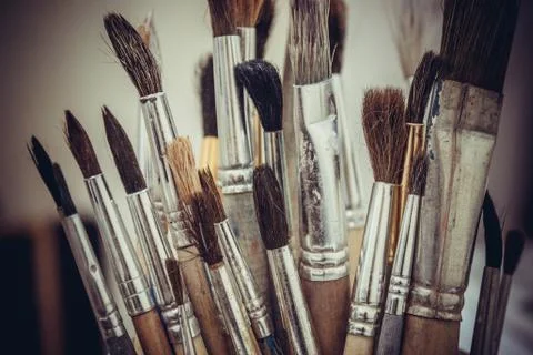 Brushes_4 Stock Photos