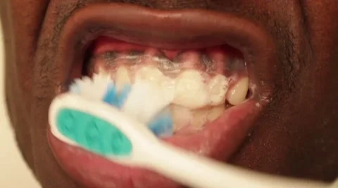 Brushing Teeth Video stock 50621731