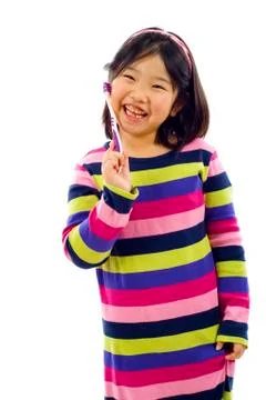 Brushing Teeth Stock Photos