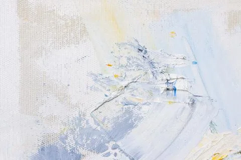 Brushstroke on canvas Stock Illustration