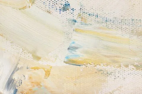 Brushstroke on canvas Stock Photos