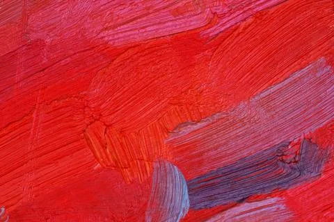 Brushstroke on canvas Stock Photos