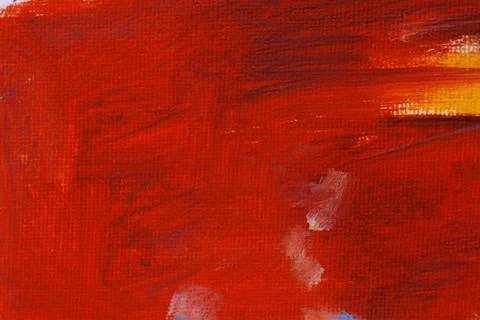 Brushstroke on canvas Stock Photos