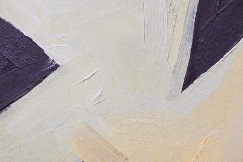 Brushstroke on canvas Stock Photos