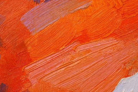 Brushstroke on canvas Stock-Fotos