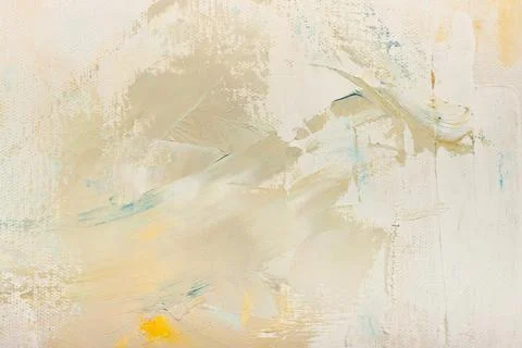 Brushstroke on canvas Stock Photos