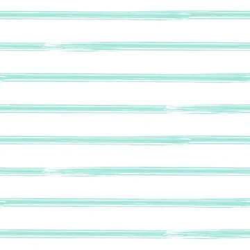 Brushstroke stripes, seamless pattern Stock Illustration