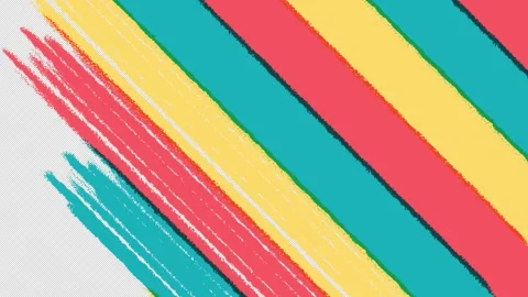 Brushstrokes transition set 動画素材 310498914