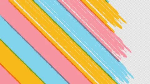 Brushstrokes transition set Stock Footage 310499664