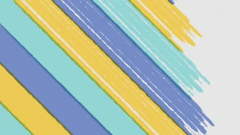 Brushstrokes transition set Stock Footage 310499667