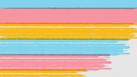 Brushstrokes transition set Stock Footage 310504665