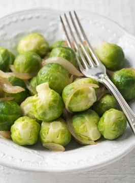 Brussel sprouts Foto stock