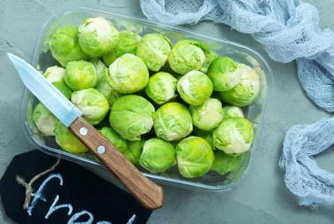 Brussel sprouts Stock Photos