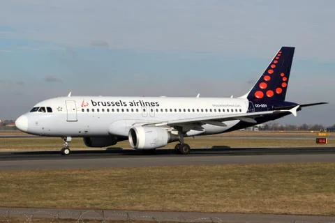 Brussels Airlines 스톡 사진