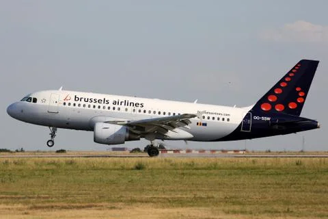 Brussels Airlines Stock Photos