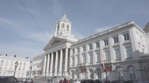 Brussels - Art Center Stock Footage 143859760