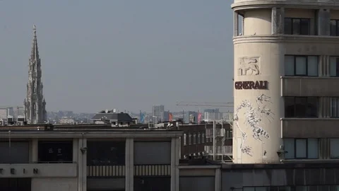 Brussels, Belgium - 04/10/2018 Stock Footage 95961741