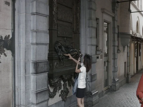 Brussels Belgium Stock Footage 80618560