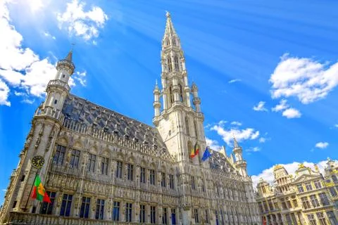 Brussels in Belgium Stock Photos