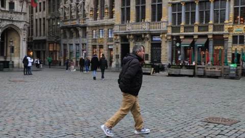 Brussels, Bruxelles, Brussel Stock Footage 233031161