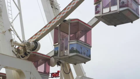 Brussels Ferris wheel 03 스톡 동영상 270156497