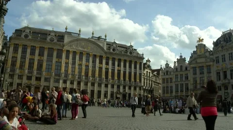 Brussels Grand Place 動画素材 46960904