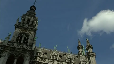 Brussels Grand Place Stock Footage 46961556