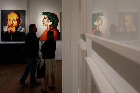 Brussels hosts the first major retrospective of Chinese artist Ai Weiwei, Belgiu Stock Photos