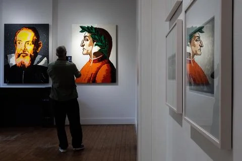 Brussels hosts the first major retrospective of Chinese artist Ai Weiwei, Belgiu Stock Photos