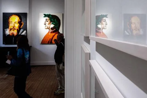 Brussels hosts the first major retrospective of Chinese artist Ai Weiwei, Belgiu Stock Photos