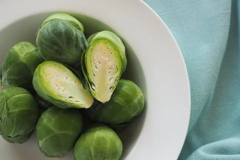 Brussels Sprouts Fresh Stock Photos